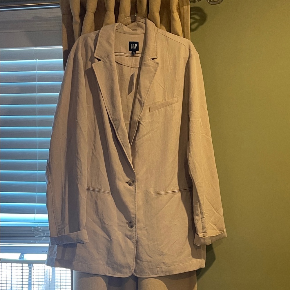 NWT, GAP Women's Beige Blazer, blazer dress, XXL